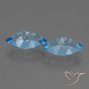 Shop natural 8.19ct Bleu Suisse Topaze gems, Marquise, from Brésil at GemSelect. In stock, global shipping!