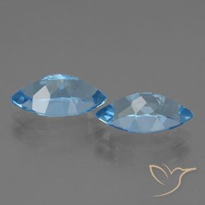 Shop natural 8.53ct Bleu Suisse Topaze gems, Marquise, from Brésil at GemSelect. In stock, global shipping!