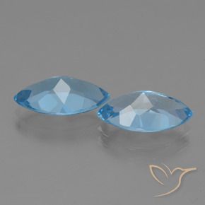 Shop natural 7.91ct Bleu ciel Topaze gems, Marquise, from Brésil at GemSelect. In stock, global shipping!