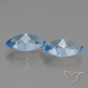 Shop natural 8.37ct Bleu ciel Topaze gems, Marquise, from Brésil at GemSelect. In stock, global shipping!