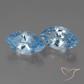 Shop natural 8.39ct Bleu Suisse Topaze gems, Marquise, from Brésil at GemSelect. In stock, global shipping!