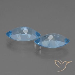 Achetez naturel 8,06ct bleue topaze gems, marquise, en provenance brésil chez gemselect. en stock, livraison internationale!
