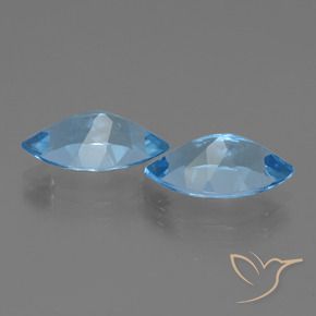 Shop natural 8.14ct Bleu Suisse Topaze gems, Marquise, from Brésil at GemSelect. In stock, global shipping!