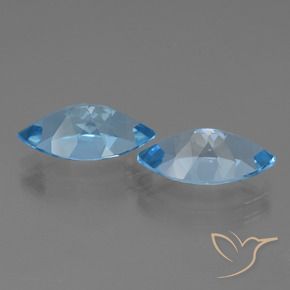 Shop natural 8.11ct Bleu ciel Topaze gems, Marquise, from Brésil at GemSelect. In stock, global shipping!