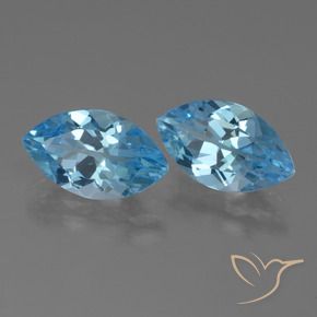 Shop natural 8.32ct Bleu Suisse Topaze gems, Marquise, from Brésil at GemSelect. In stock, global shipping!