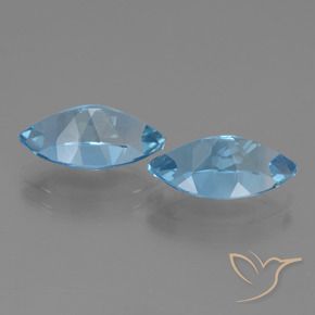 Shop natural 8.67ct Bleu ciel Topaze gems, Marquise, from Brésil at GemSelect. In stock, global shipping!