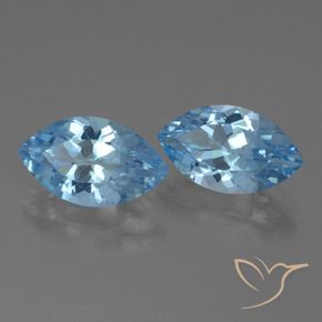 Shop natural 8.06ct Bleu Suisse Topaze gems, Marquise, from Brésil at GemSelect. In stock, global shipping!