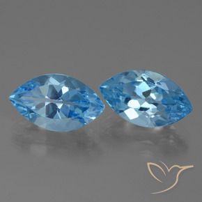 Shop natural 8.68ct Bleu Suisse Topaze gems, Marquise, from Brésil at GemSelect. In stock, global shipping!