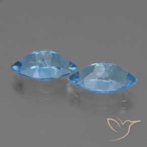 Shop natural 8.68ct Bleu Suisse Topaze gems, Marquise, from Brésil at GemSelect. In stock, global shipping!