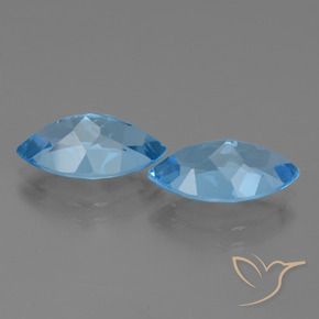 Shop natural 8.32ct Bleu Suisse Topaze gems, Marquise, from Brésil at GemSelect. In stock, global shipping!