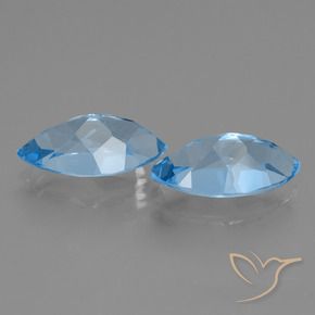 Shop natural 8.28ct Bleu Suisse Topaze gems, Marquise, from Brésil at GemSelect. In stock, global shipping!