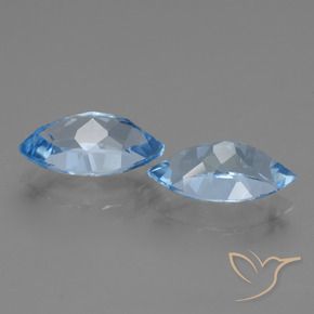 Shop natural 8.42ct Bleu Suisse Topaze gems, Marquise, from Brésil at GemSelect. In stock, global shipping!