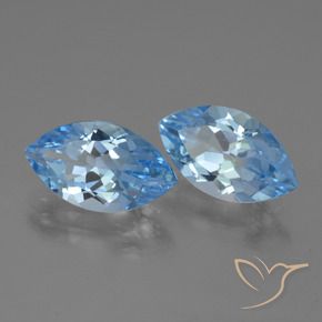 Shop natural 8.14ct Bleu Suisse Topaze gems, Marquise, from Brésil at GemSelect. In stock, global shipping!