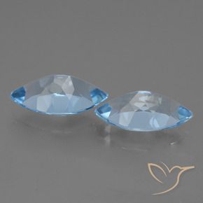 Shop natural 8.14ct Bleu Suisse Topaze gems, Marquise, from Brésil at GemSelect. In stock, global shipping!
