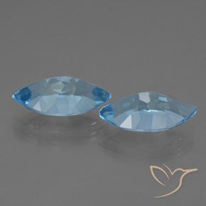Shop natural 7.63ct Bleu ciel Topaze gems, Marquise, from Brésil at GemSelect. In stock, global shipping!