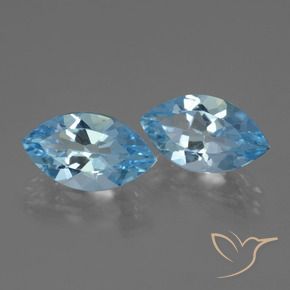 Shop natural 7.54ct Bleu ciel Topaze gems, Marquise, from Brésil at GemSelect. In stock, global shipping!