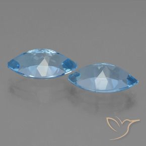 Shop natural 8.42ct Bleu Suisse Topaze gems, Marquise, from Brésil at GemSelect. In stock, global shipping!