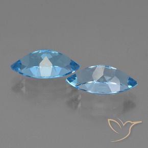 Shop natural 8.23ct Bleu Suisse Topaze gems, Marquise, from Brésil at GemSelect. In stock, global shipping!