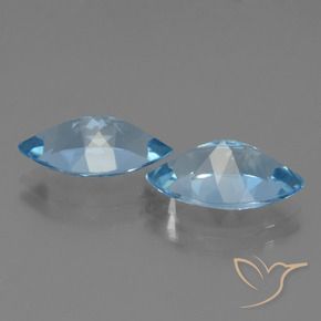 Shop natural 8.04ct Bleu Suisse Topaze gems, Marquise, from Brésil at GemSelect. In stock, global shipping!