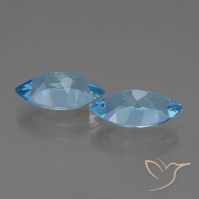 Shop natural 7.88ct Bleu Suisse Topaze gems, Marquise, from Brésil at GemSelect. In stock, global shipping!