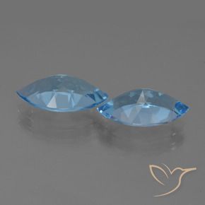 Shop natural 7.40ct Bleu Suisse Topaze gems, Marquise, from Brésil at GemSelect. In stock, global shipping!