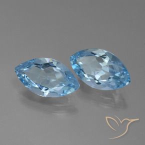 Shop natural 7.79ct Bleu ciel Topaze gems, Marquise, from Brésil at GemSelect. In stock, global shipping!