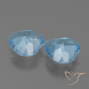 Shop natural 5.48ct Bleu Suisse Topaze gems, Cœur, from Brésil at GemSelect. In stock, global shipping!
