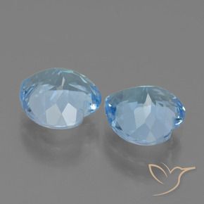 Shop natural 6.37ct Bleu Suisse Topaze gems, Cœur, from Brésil at GemSelect. In stock, global shipping!