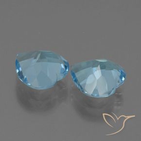 Shop natural 5.36ct Bleu Suisse Topaze gems, Cœur, from Brésil at GemSelect. In stock, global shipping!