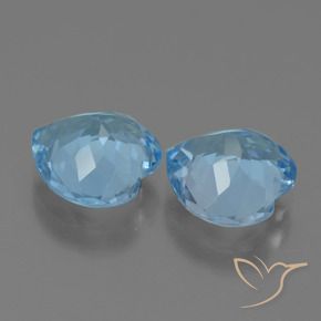 Shop natural 6.08ct Bleu ciel Topaze gems, Cœur, from Brésil at GemSelect. In stock, global shipping!