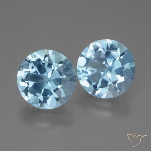 Shop natural 6.14ct Bleu Suisse Topaze gems, Tour, from Brésil at GemSelect. In stock, global shipping!
