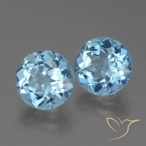 Shop natural 6.81ct Bleu ciel Topaze gems, Tour, from Brésil at GemSelect. In stock, global shipping!