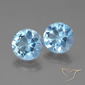 Shop natural 6.20ct Bleu Suisse Topaze gems, Tour, from Brésil at GemSelect. In stock, global shipping!