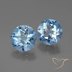Shop natural 5.82ct Bleu Suisse Topaze gems, Tour, from Brésil at GemSelect. In stock, global shipping!