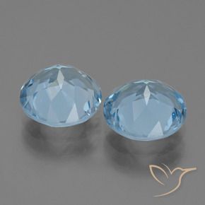 Shop natural 6.40ct Bleu ciel Topaze gems, Tour, from Brésil at GemSelect. In stock, global shipping!