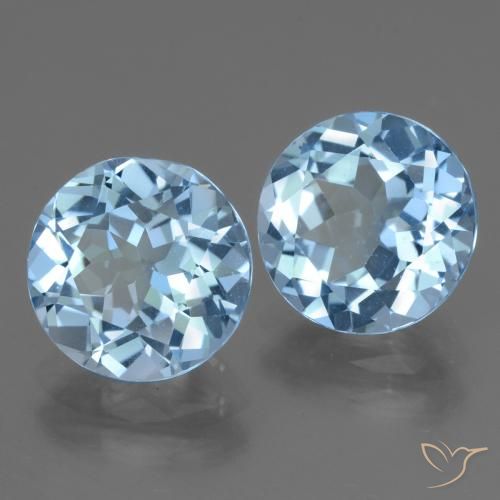 Shop natural 6.51ct Bleu Suisse Topaze gems, Tour, from Brésil at GemSelect. In stock, global shipping!
