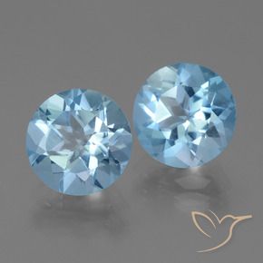 Shop natural 6.19ct Bleu ciel Topaze gems, Tour, from Brésil at GemSelect. In stock, global shipping!