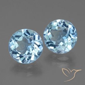 Shop natural 6.37ct Bleu ciel Topaze gems, Tour, from Brésil at GemSelect. In stock, global shipping!