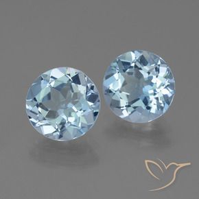 Shop natural 5.70ct Bleu ciel Topaze gems, Tour, from Brésil at GemSelect. In stock, global shipping!