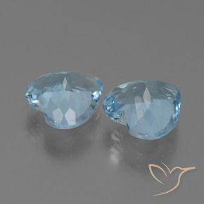 Shop natural 5.51ct Bleu ciel Topaze gems, Cœur, from Brésil at GemSelect. In stock, global shipping!