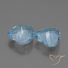 Shop natural 5.57ct Bleu Suisse Topaze gems, Cœur, from Brésil at GemSelect. In stock, global shipping!
