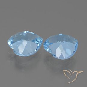 Shop natural 5.68ct Bleu Suisse Topaze gems, Cœur, from Brésil at GemSelect. In stock, global shipping!