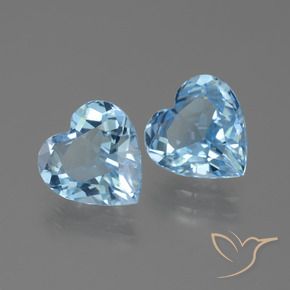 Shop natural 5.79ct Bleu Suisse Topaze gems, Cœur, from Brésil at GemSelect. In stock, global shipping!