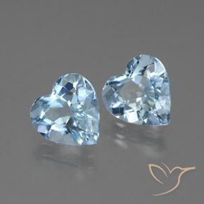 Shop natural 5.33ct Bleu Suisse Topaze gems, Cœur, from Brésil at GemSelect. In stock, global shipping!