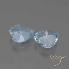 Shop natural 5.33ct Bleu Suisse Topaze gems, Cœur, from Brésil at GemSelect. In stock, global shipping!