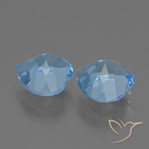 Shop natural 5.67ct Bleu Suisse Topaze gems, Cœur, from Brésil at GemSelect. In stock, global shipping!