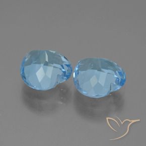 Shop natural 6.51ct Bleu ciel Topaze gems, Cœur, from Brésil at GemSelect. In stock, global shipping!