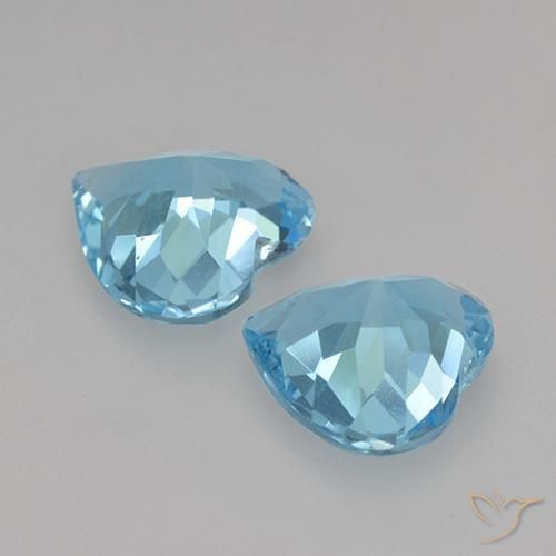 Shop natural 5.17ct Bleu Suisse Topaze gems, Cœur, from Brésil at GemSelect. In stock, global shipping!