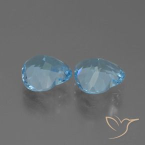 Shop natural 5.44ct Bleu Suisse Topaze gems, Cœur, from Brésil at GemSelect. In stock, global shipping!