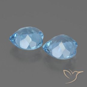 Shop natural 6.06ct Bleu ciel Topaze gems, Cœur, from Brésil at GemSelect. In stock, global shipping!